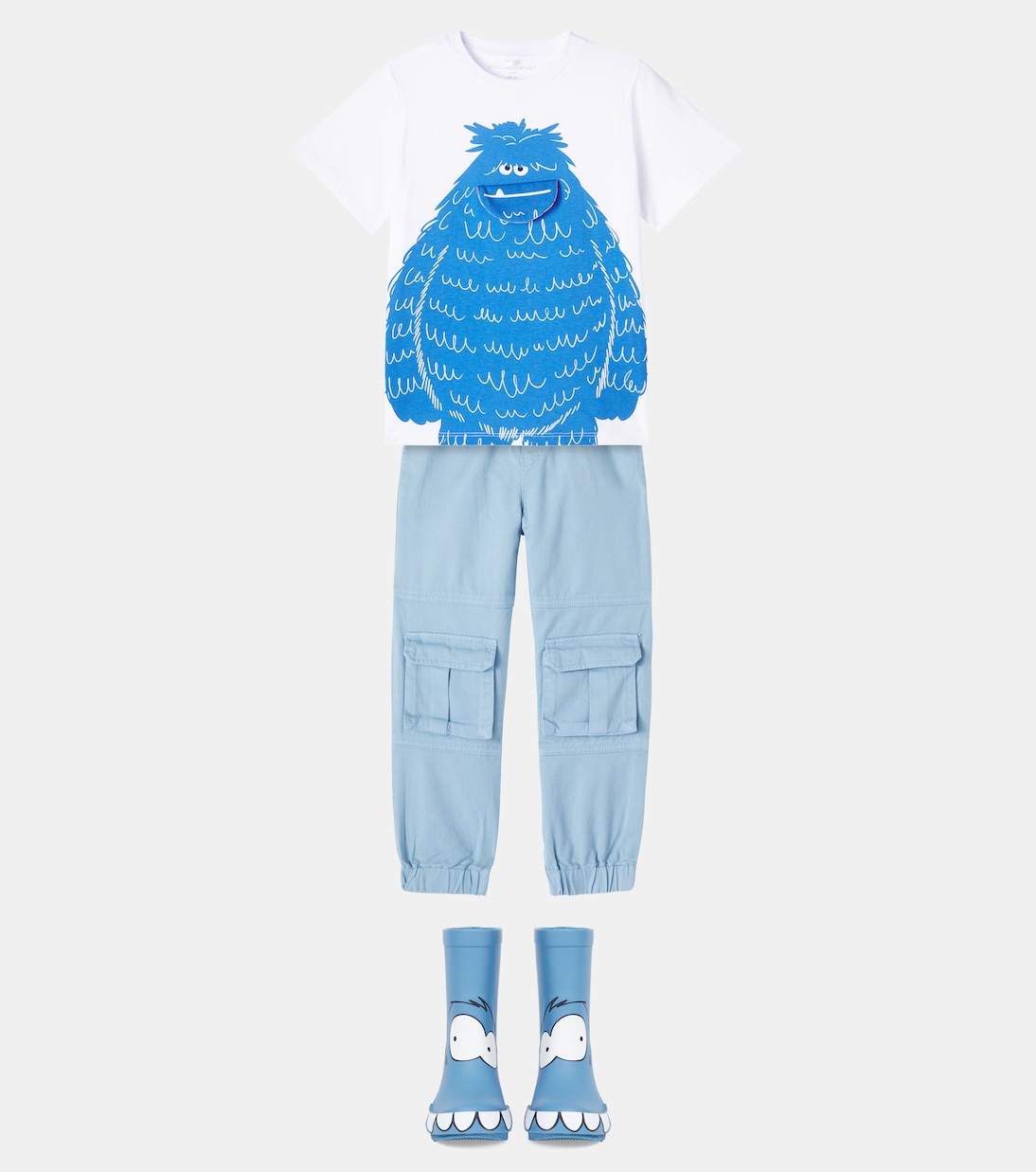 Stivali da pioggia con stampa | Stella McCartney Kids