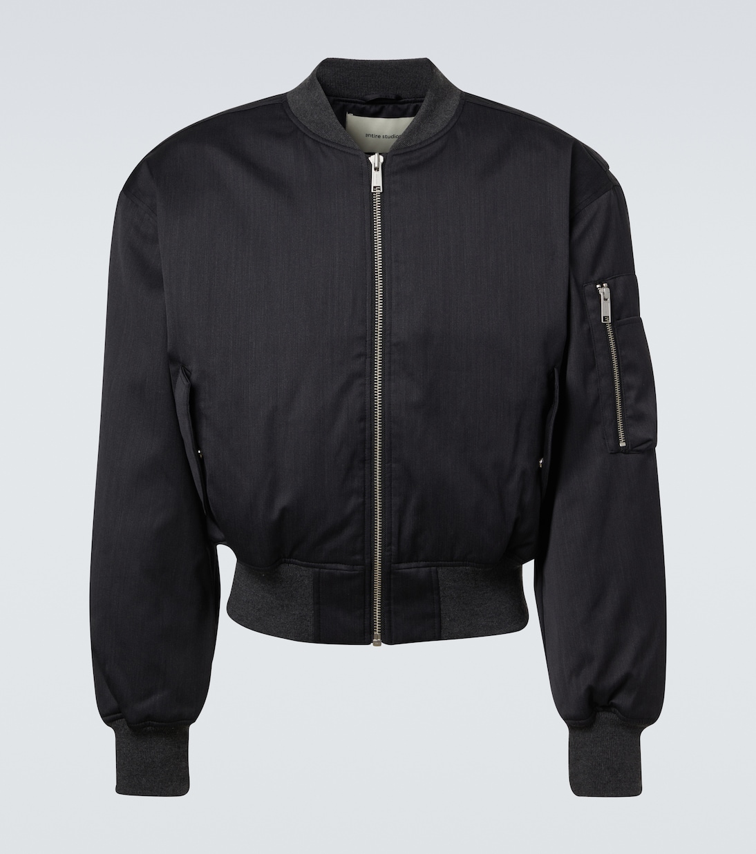 Chaqueta bomber cropped | Entire Studios