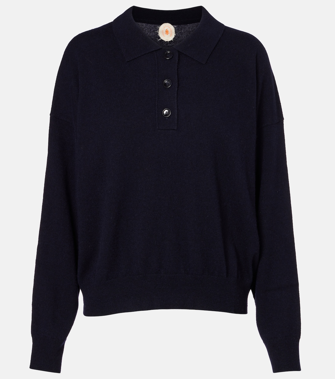 Wool and cashmere polo sweater | Jardin des Orangers