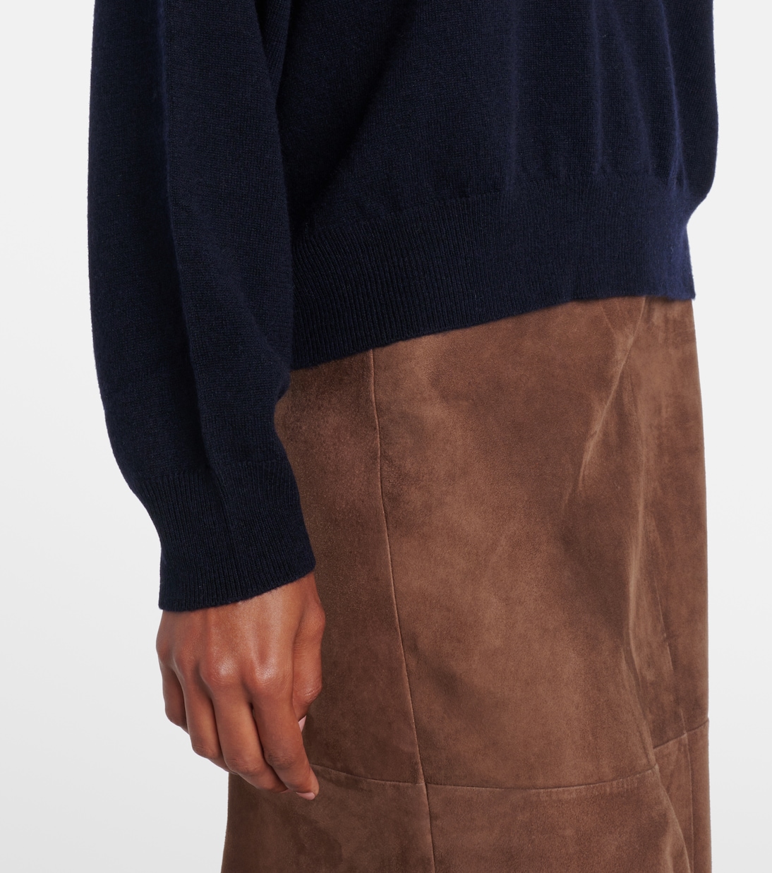 Wool and cashmere polo sweater | Jardin des Orangers