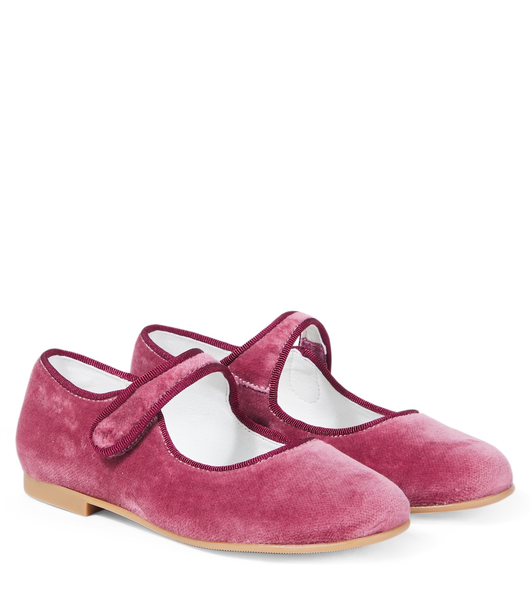 Mary-Jane-Ballerinas aus Samt | La Coqueta