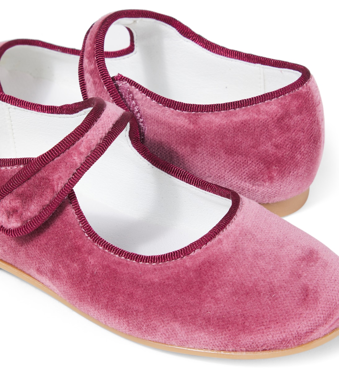 Mary-Jane-Ballerinas aus Samt | La Coqueta