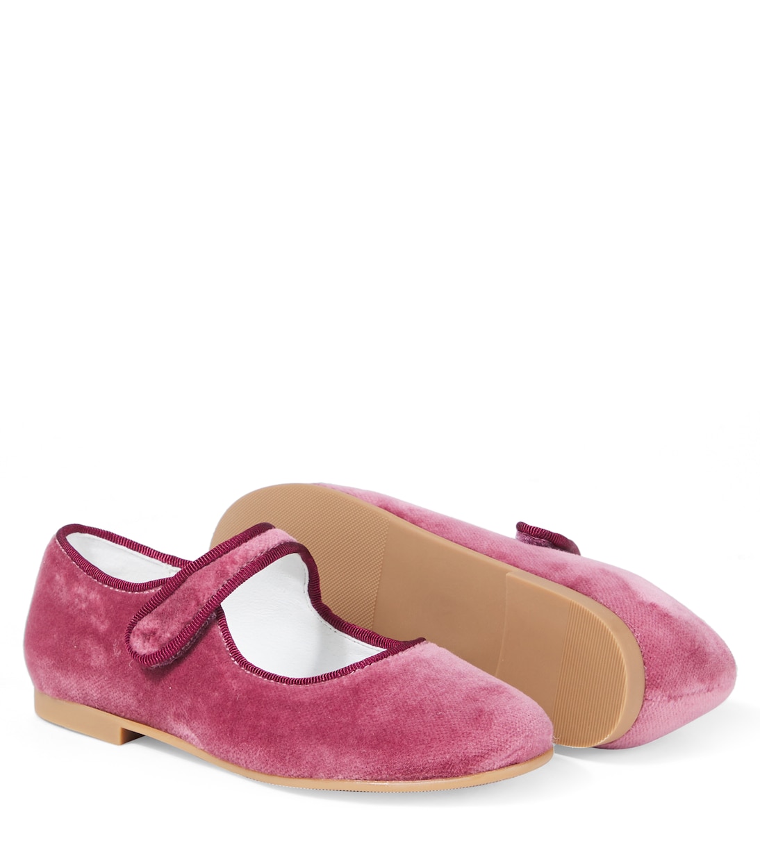 Mary-Jane-Ballerinas aus Samt | La Coqueta