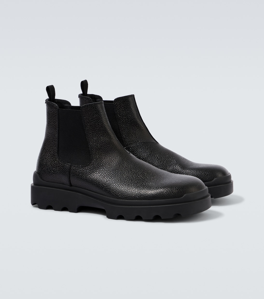 Stivaletti Chelsea in pelle | Prada