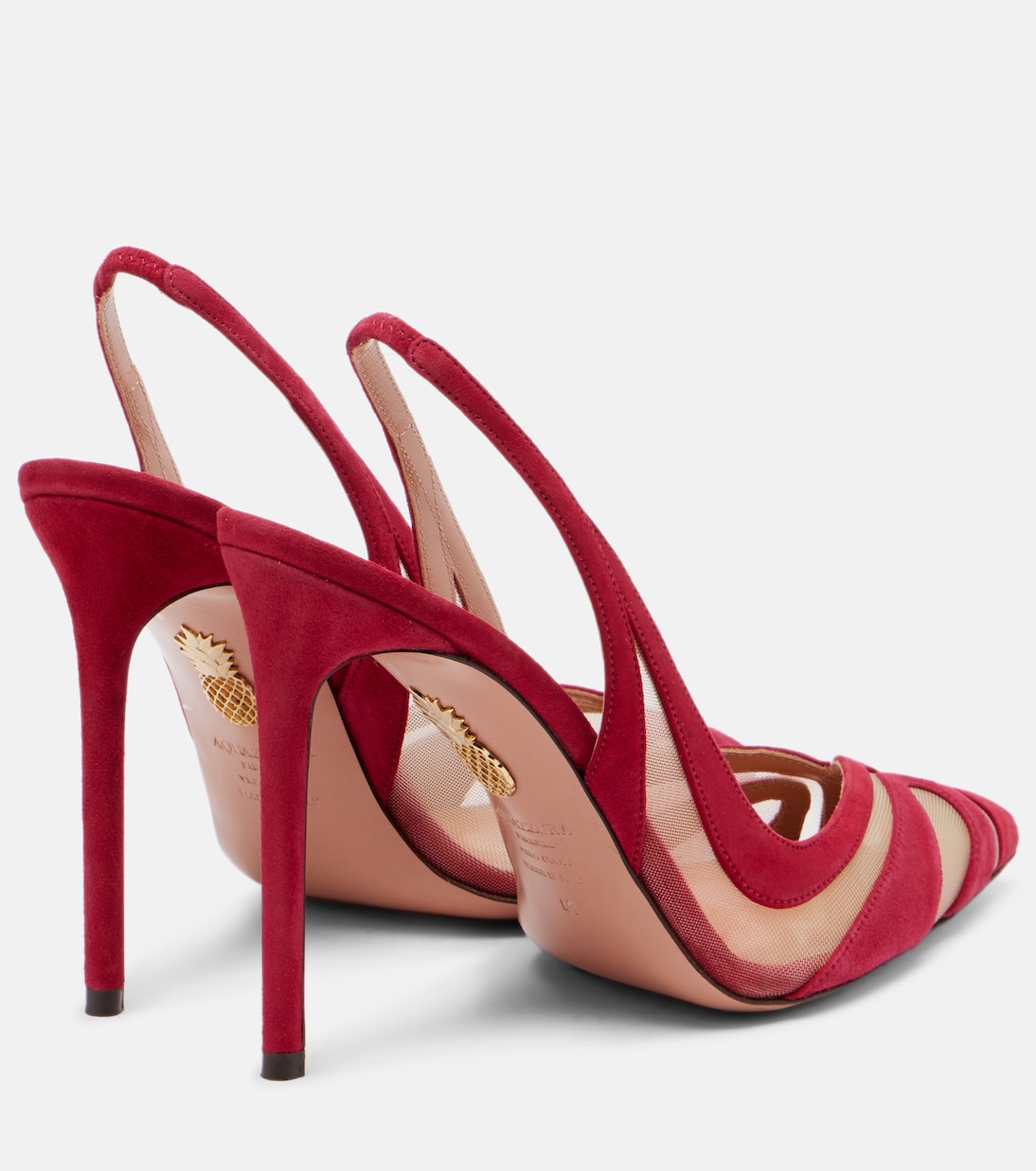 Lune Sling 105 slingback pumps | Aquazzura