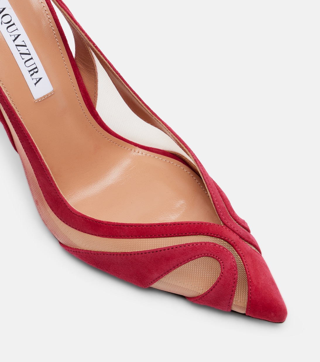 Lune Sling 105 slingback pumps | Aquazzura