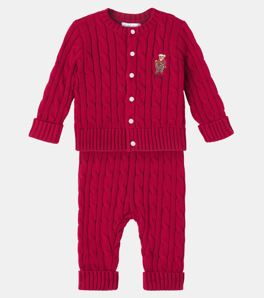 Baby Set aus Cardigan und Hose | Polo Ralph Lauren Kids