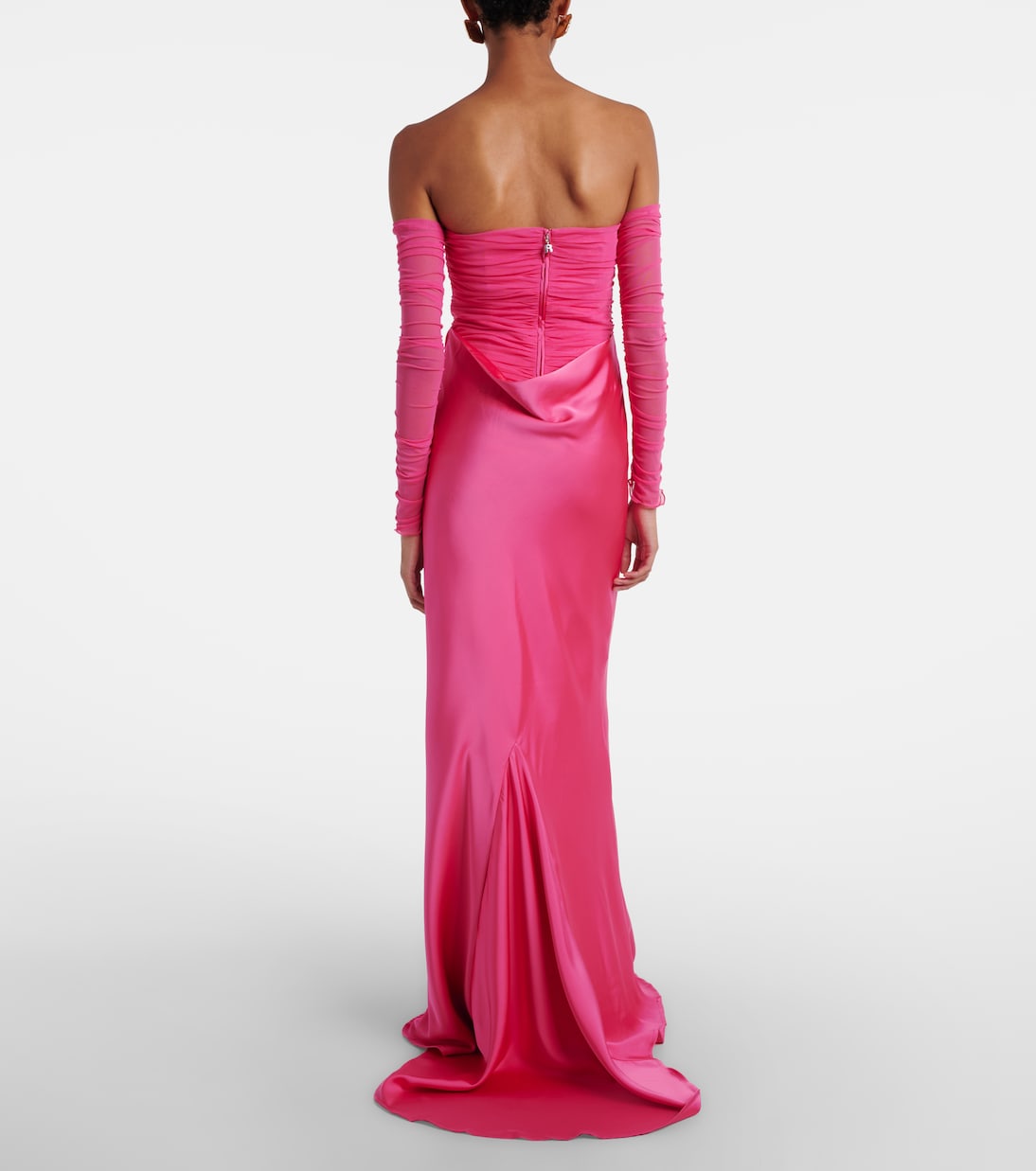 Draped ruched gown | Rotate