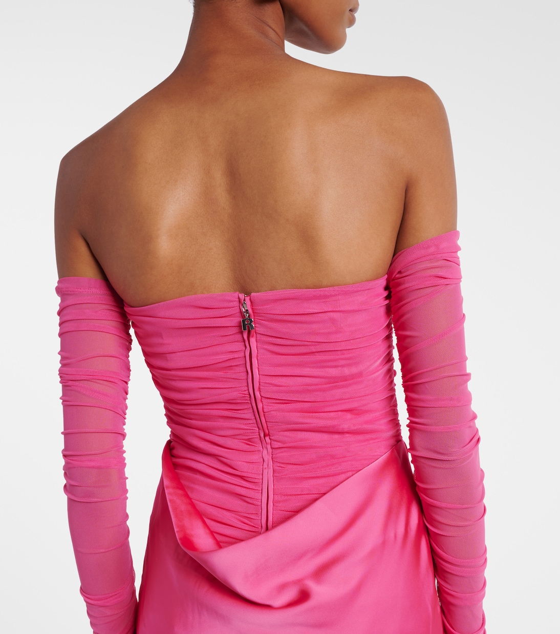 Draped ruched gown | Rotate