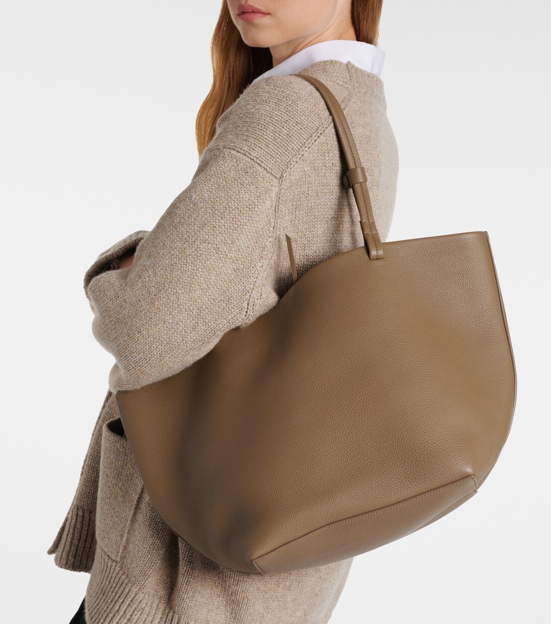 حقيبة يد من الجلد Park Medium | The Row