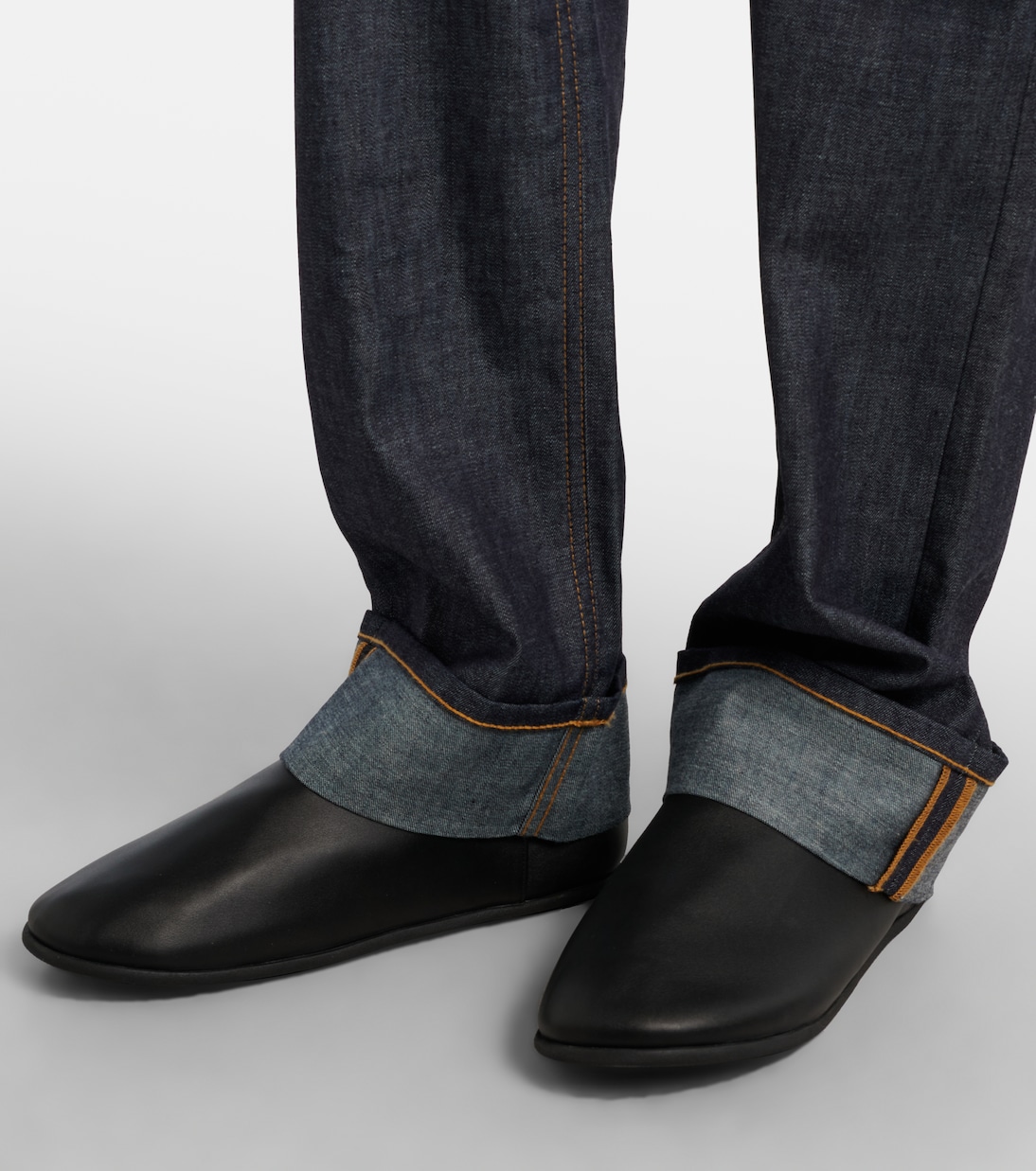 Big Boot leather slip-on shoes | Christen