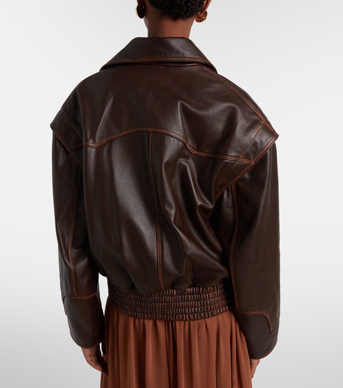 Chaqueta biker de piel | Jacques Wei