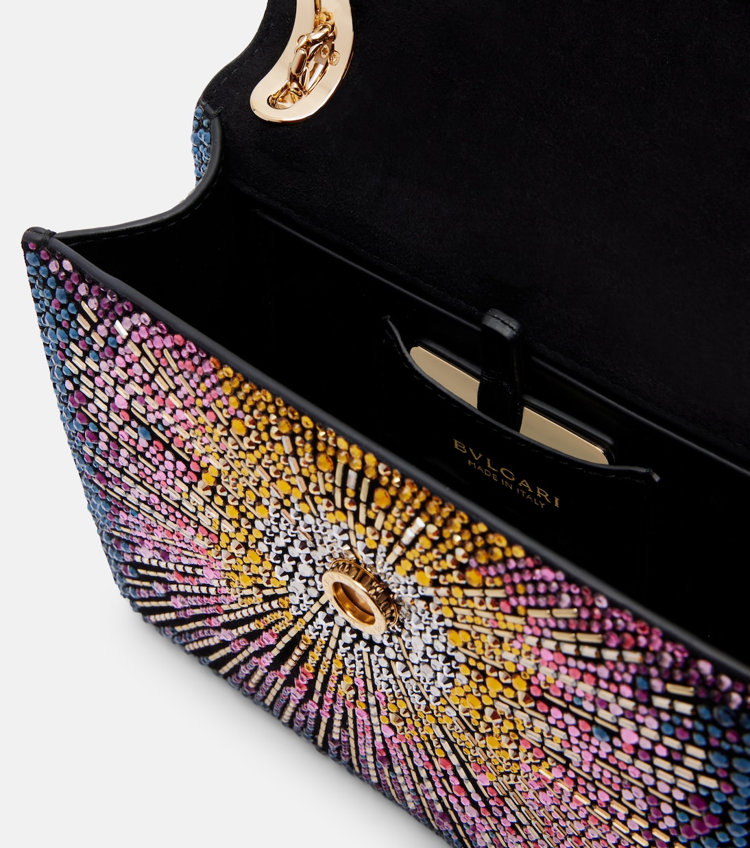 Bolso al hombro Serpenti Forever Small de ante | Bvlgari