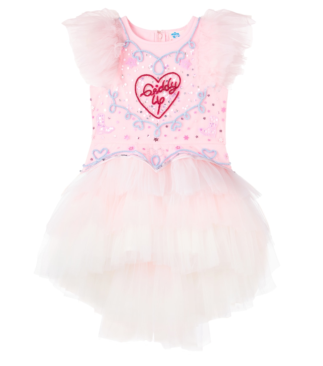 Kleid Giddy Up aus Tüll mit Kristallen | Tutu Du Monde