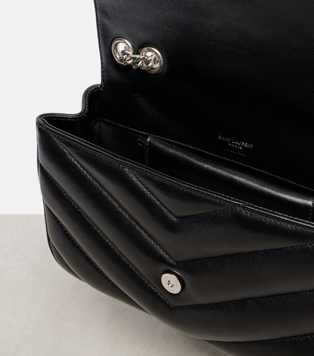 Loulou Small leather shoulder bag | Saint Laurent