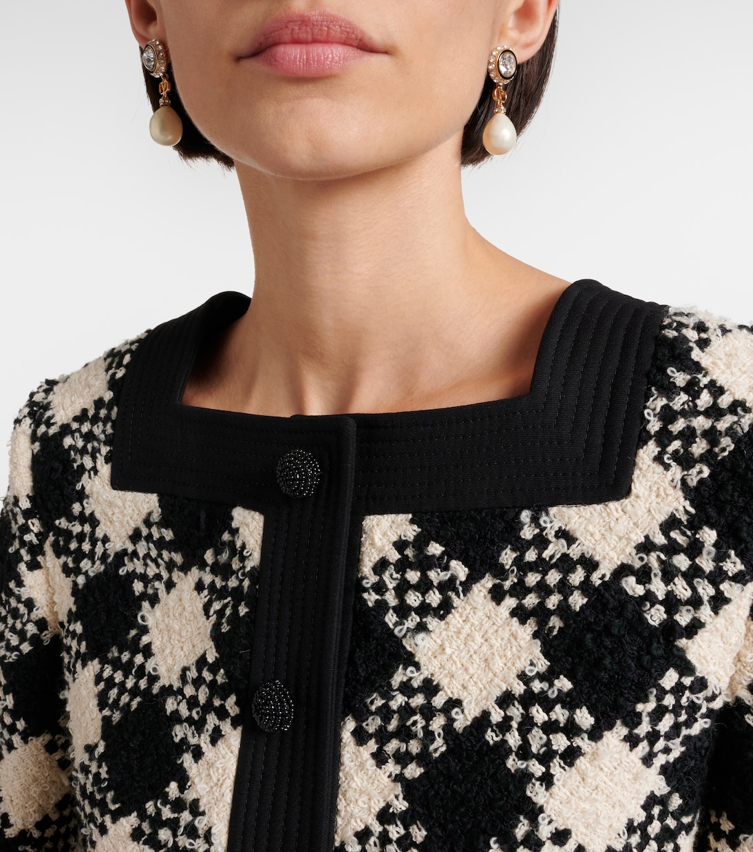 Pendientes adornados con VLogo | Valentino