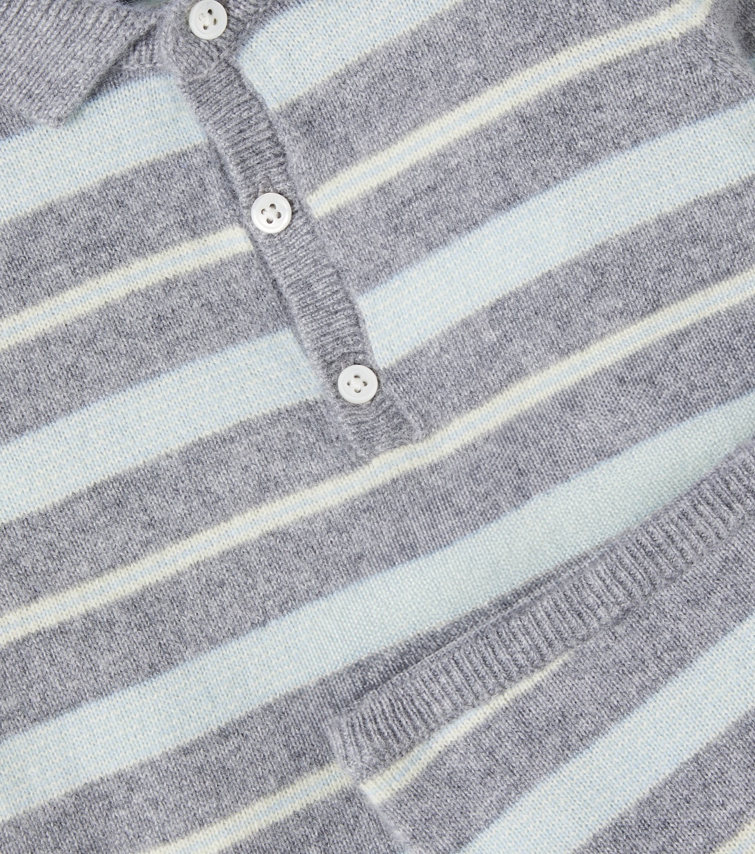 x Guest In Residence Baby Lumi striped cashmere two-piece set | Bonpoint