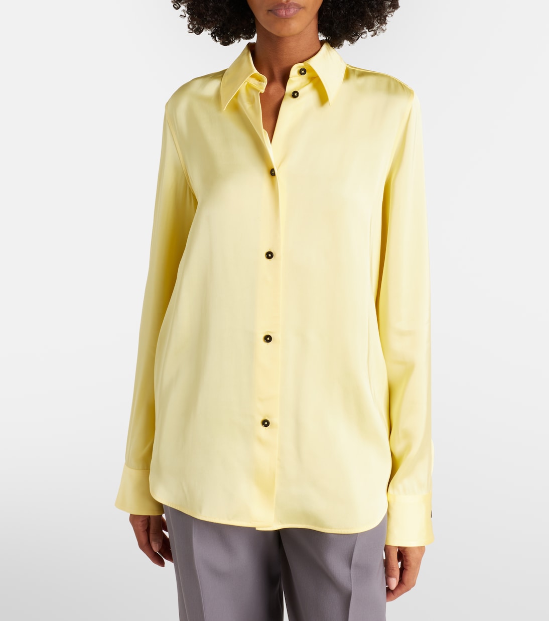 Satin shirt | Jil Sander