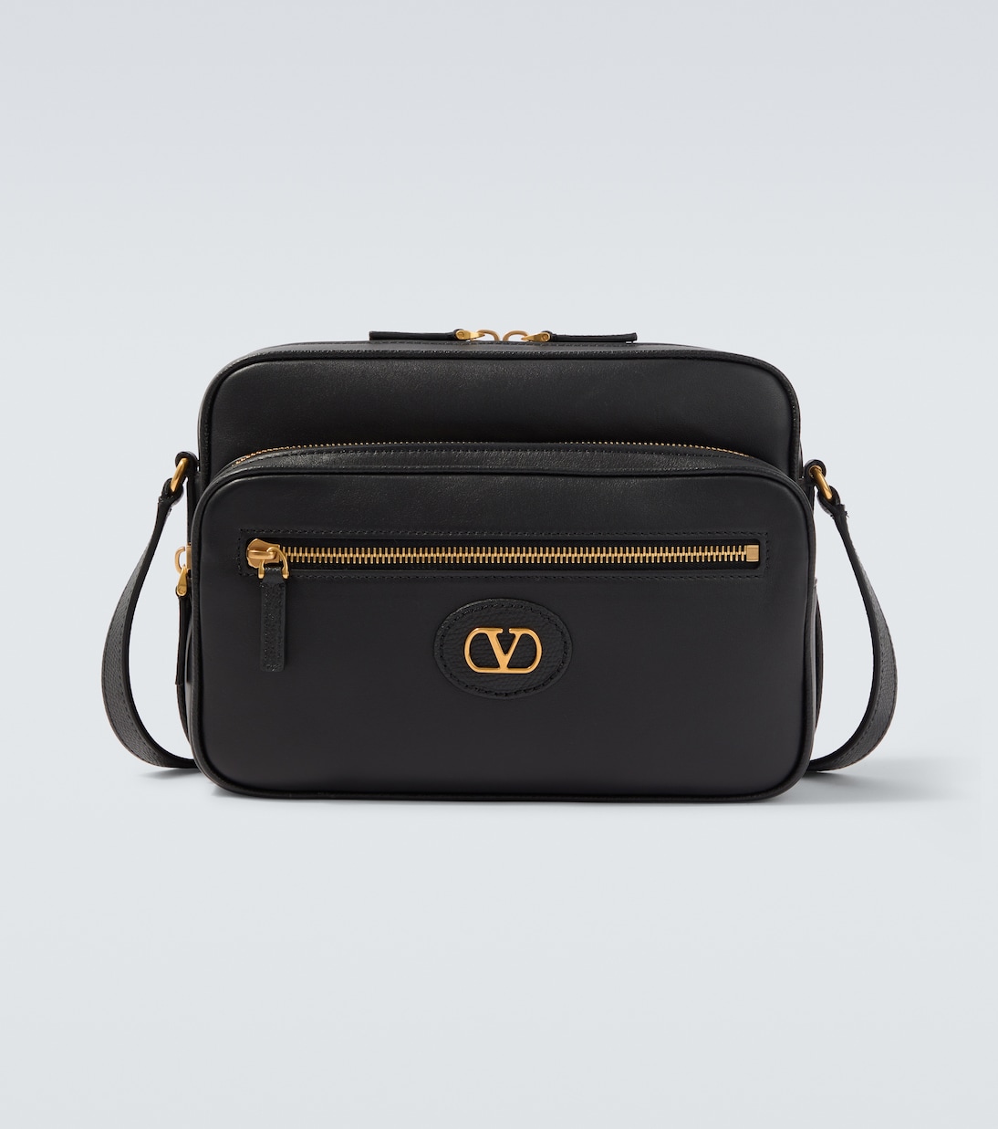VLogo leather camera bag | Valentino Garavani