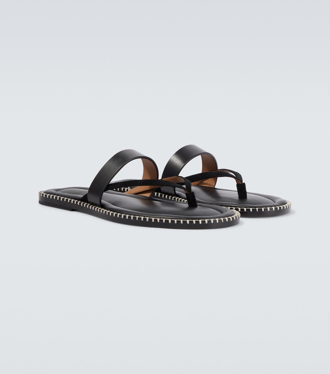 Leather thong sandals | Dries Van Noten