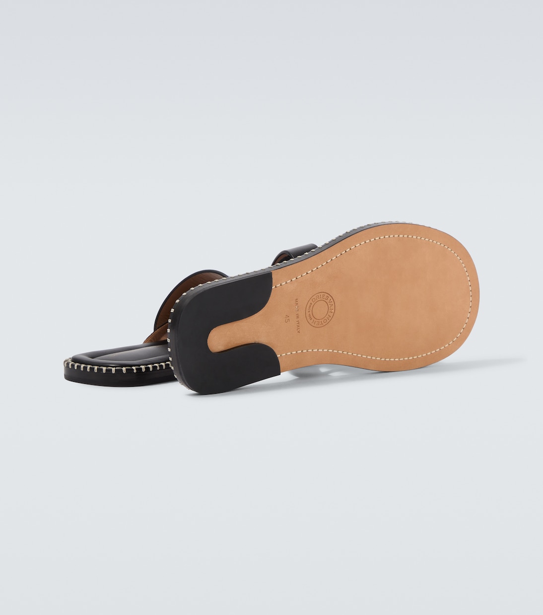 Leather thong sandals | Dries Van Noten