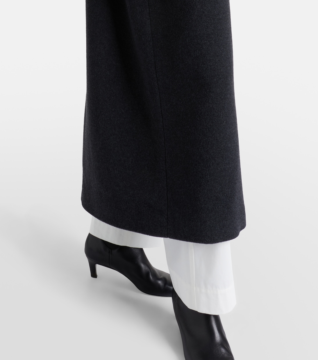 Shield double-breasted wool-blend coat | Toteme