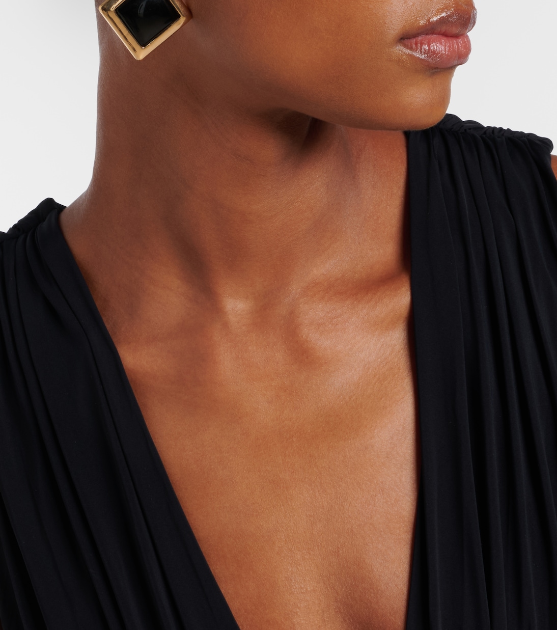 Embellished jersey maxi dress | Balmain