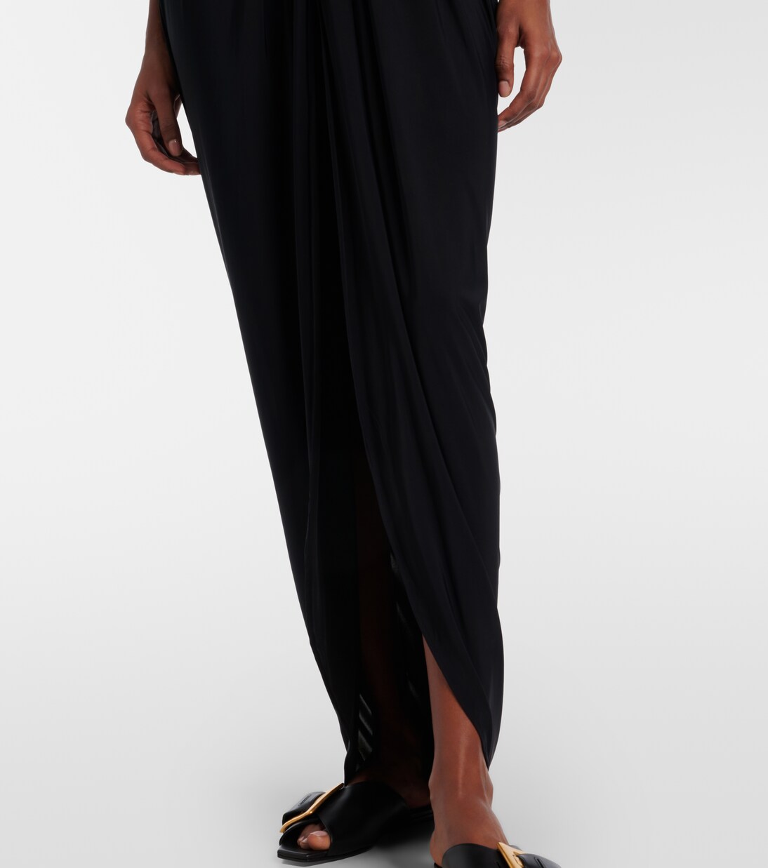 Embellished jersey maxi dress | Balmain