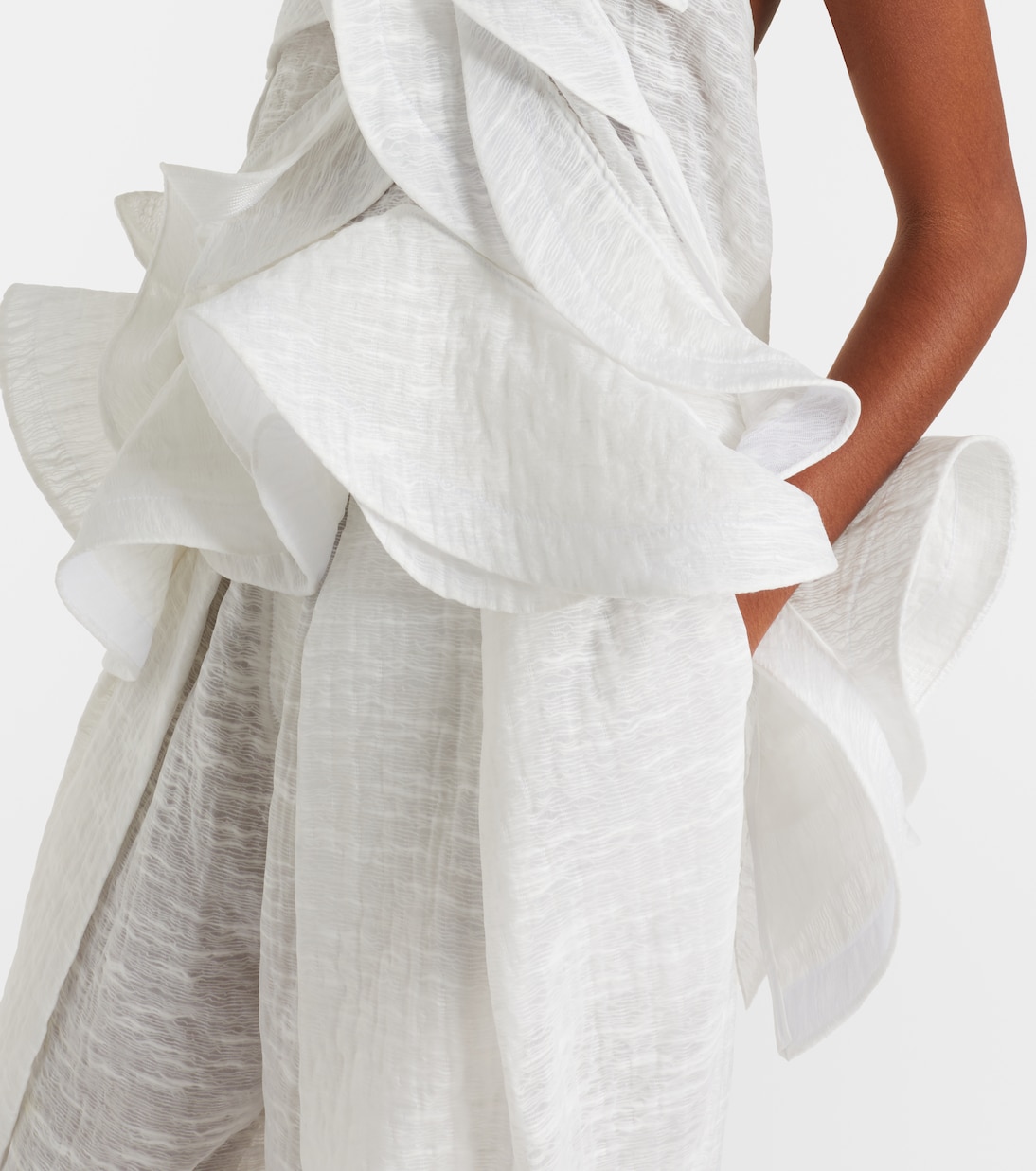 Étoile Wave ruffled top | Maticevski