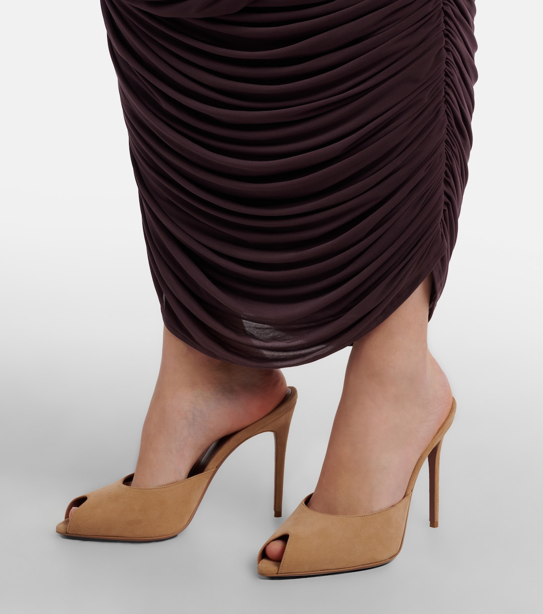 Vera 105 suede mules | Paris Texas