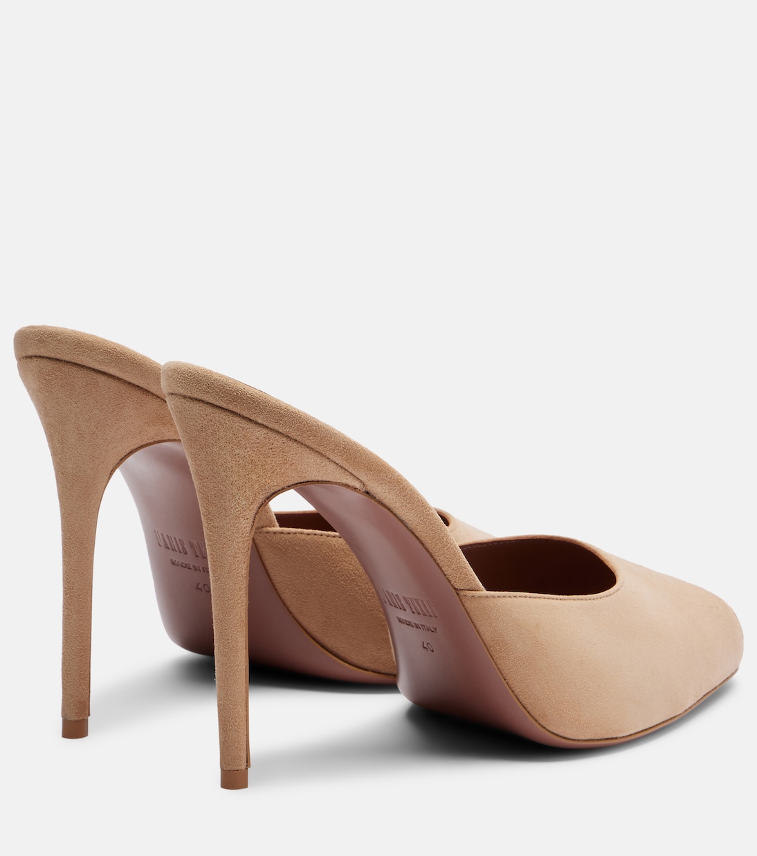 Vera 105 suede mules | Paris Texas