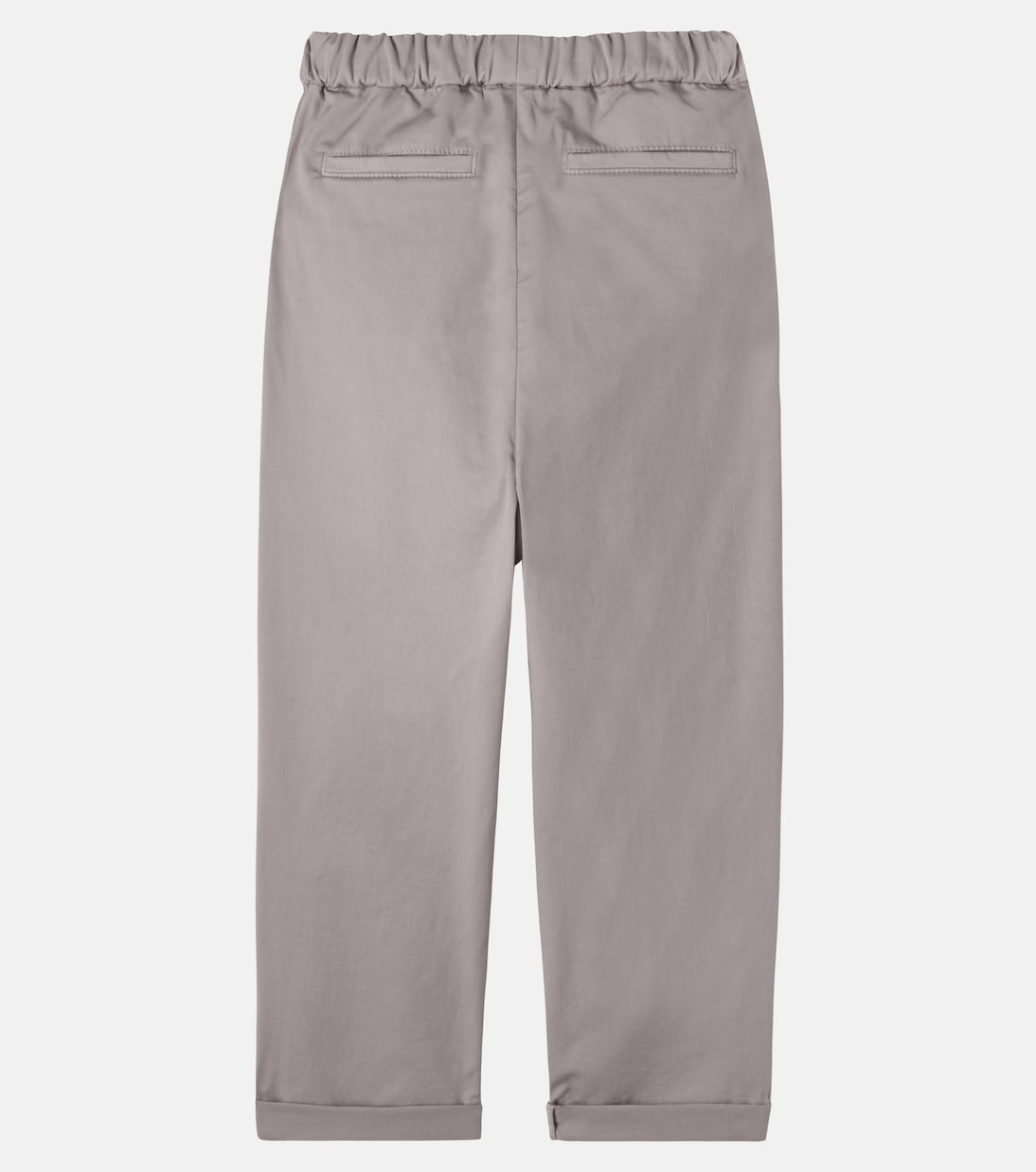Cotton-blend pants | Brunello Cucinelli Kids