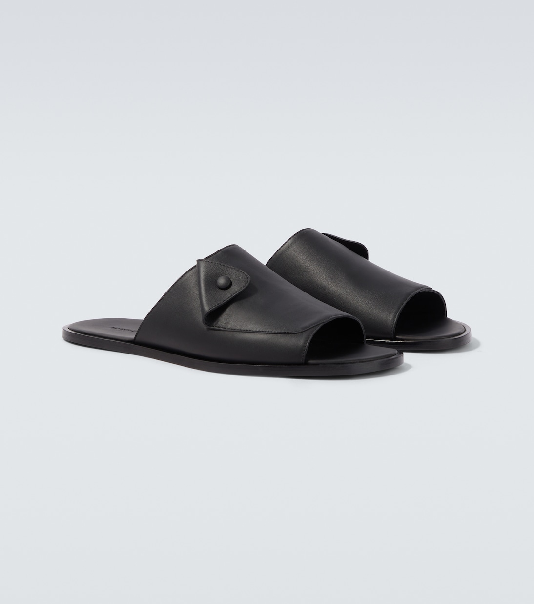 Lino leather sandals | Manolo Blahnik