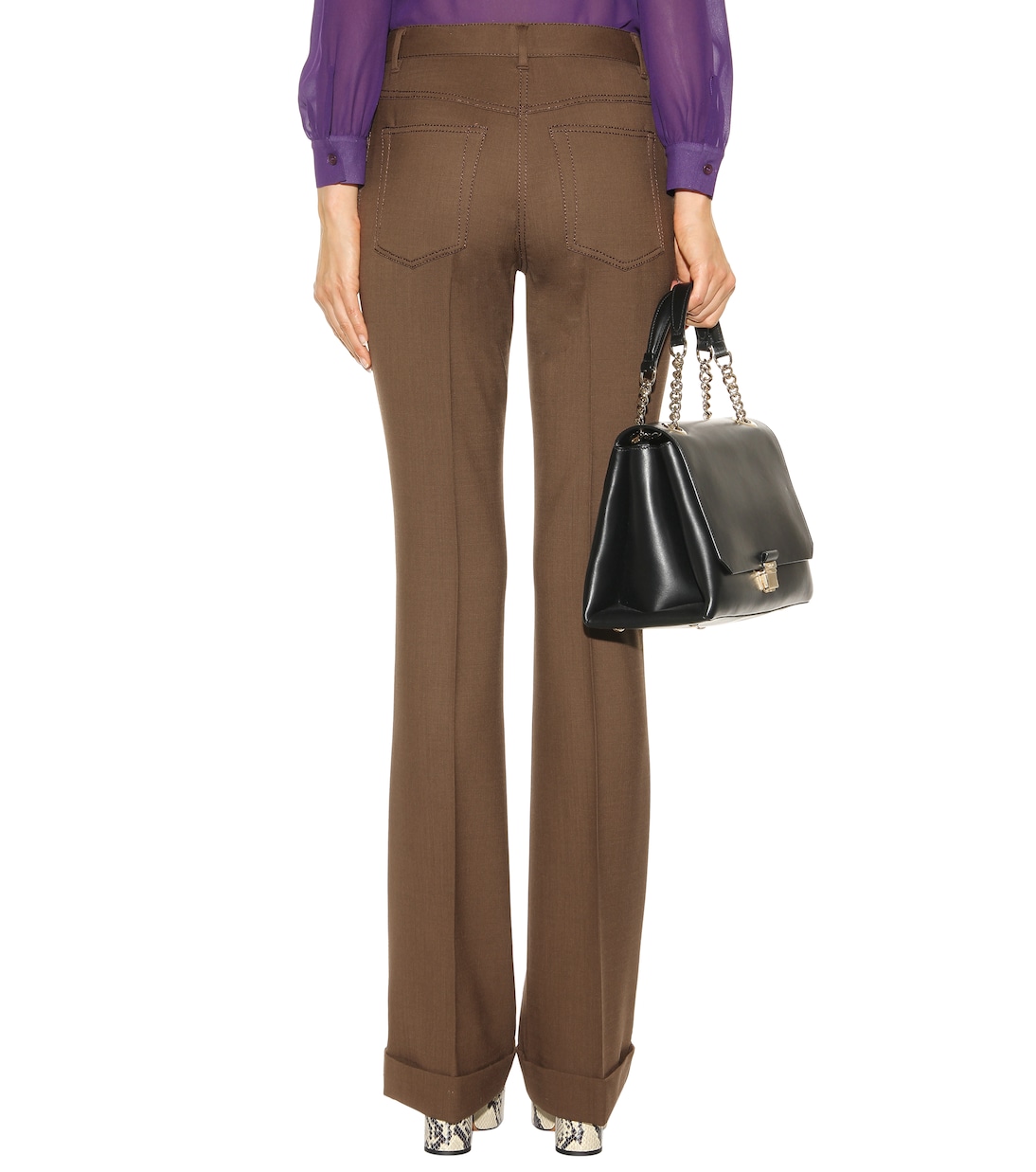 Virgin wool trousers | Miu Miu