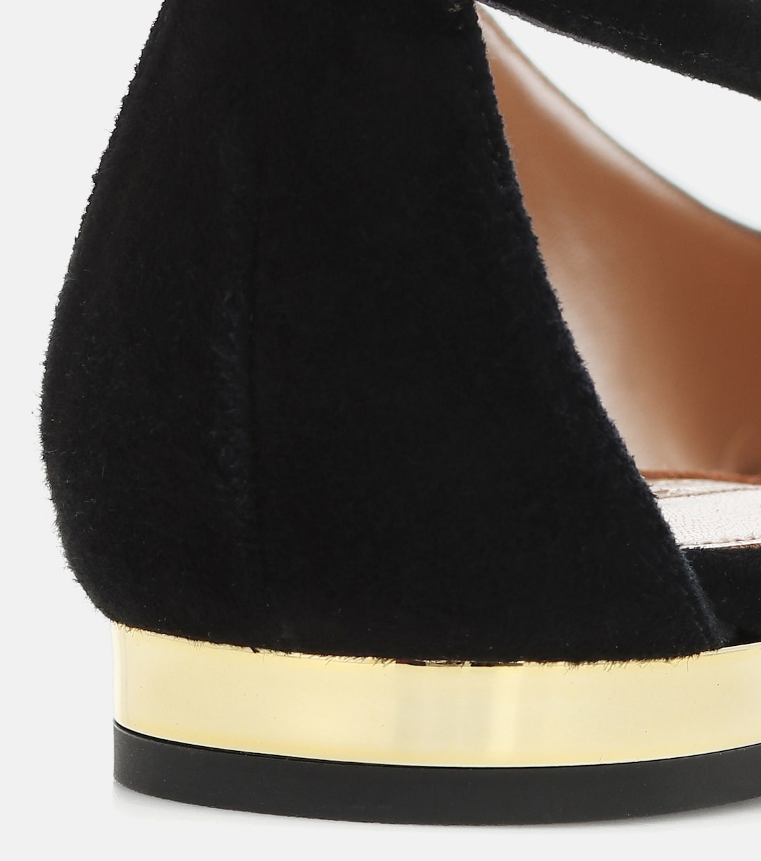 Bow Tie suede ballet flats | Aquazzura