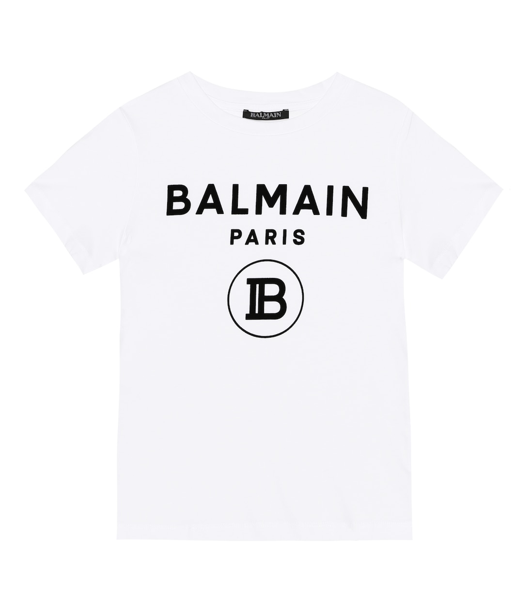 Camiseta de algodón con logo | Balmain Kids