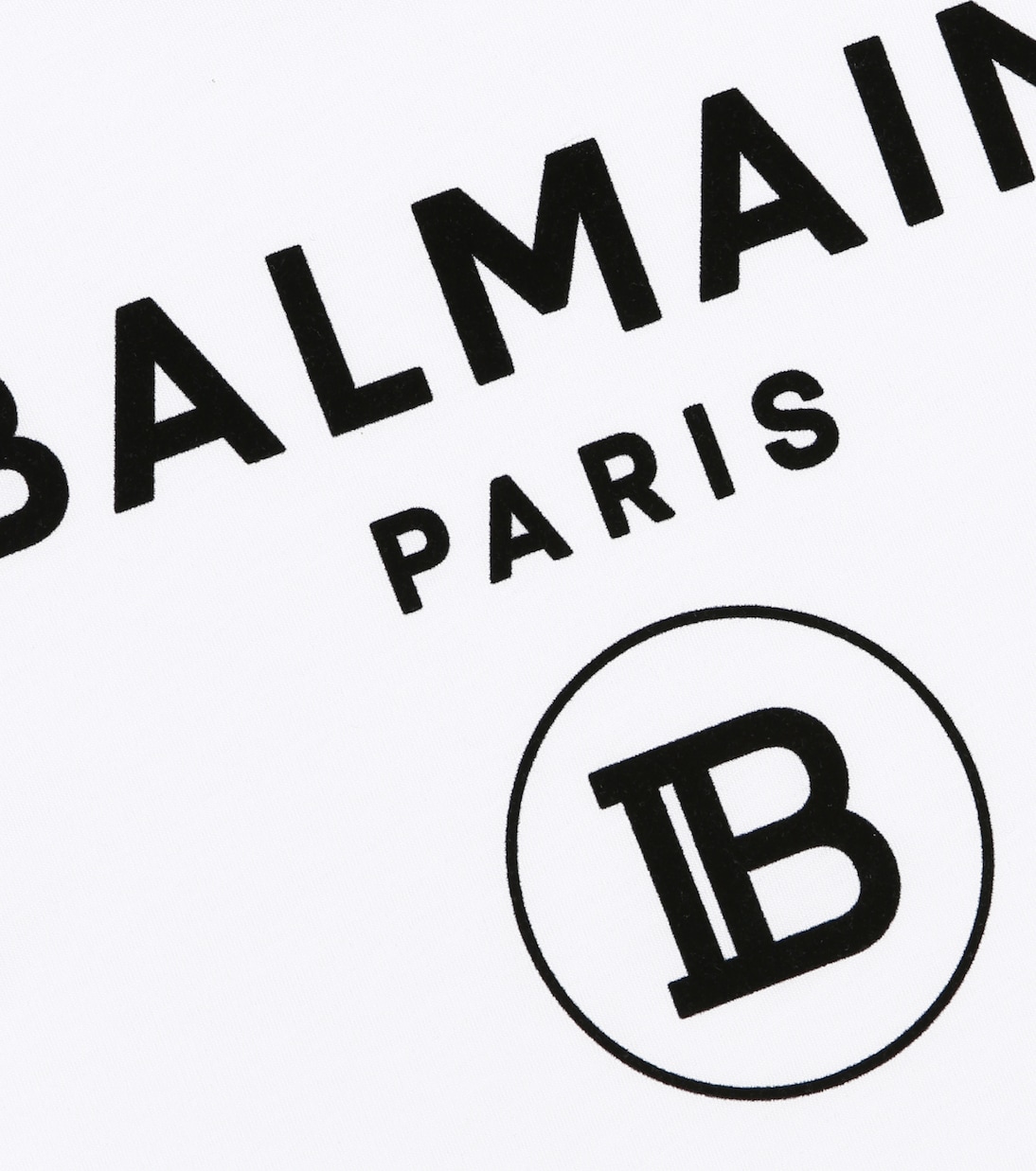 Camiseta de algodón con logo | Balmain Kids