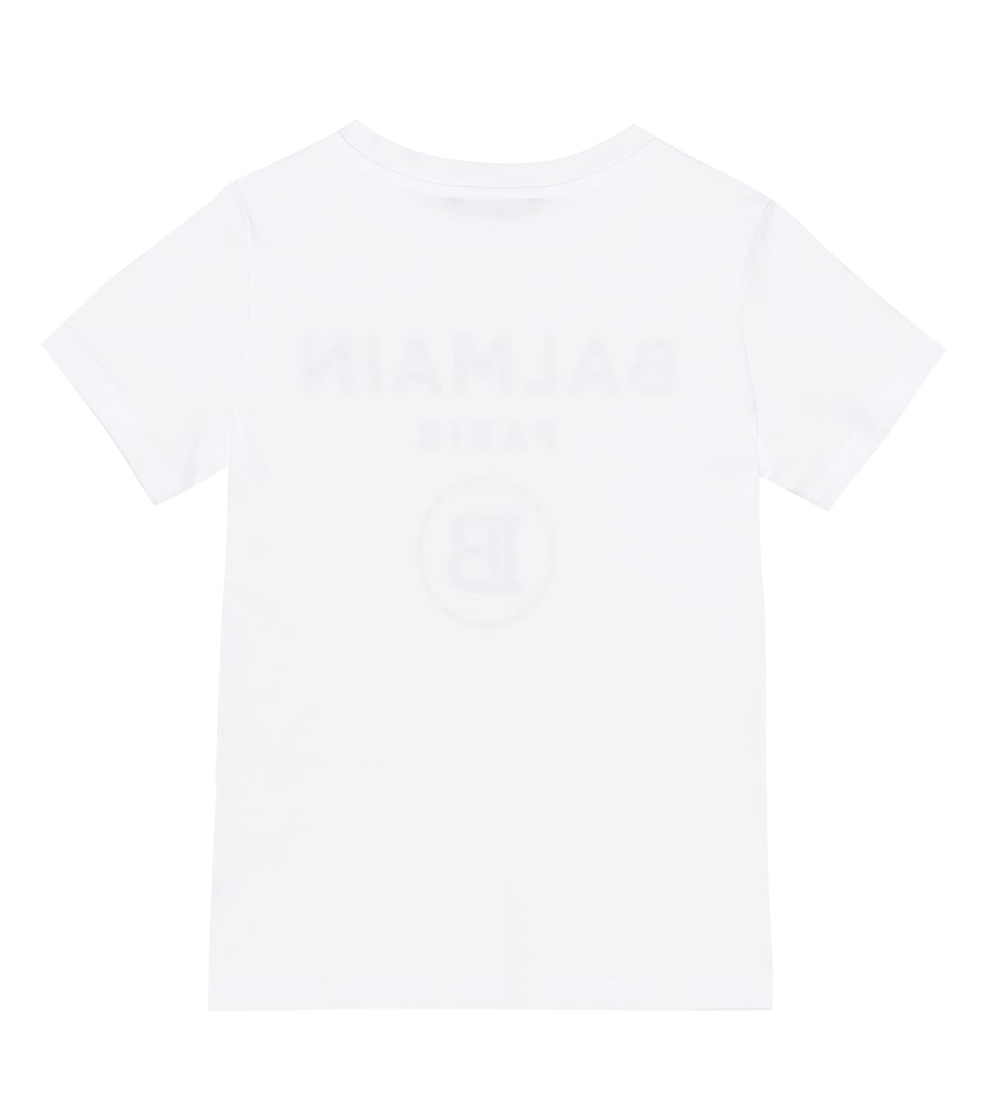Camiseta de algodón con logo | Balmain Kids