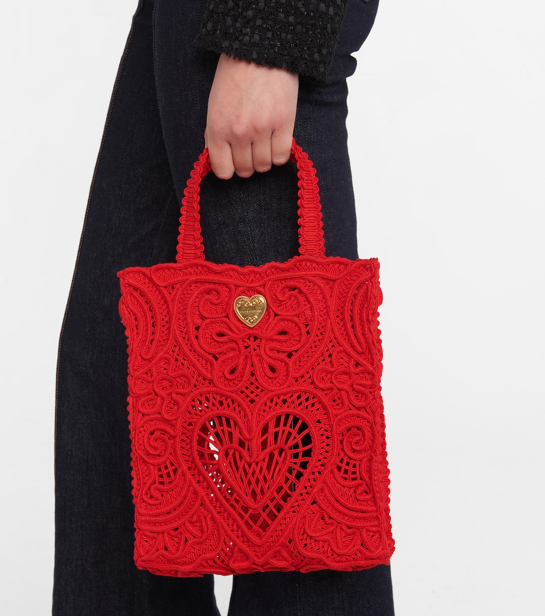 Tote Beatrice de encaje | Dolce&Gabbana