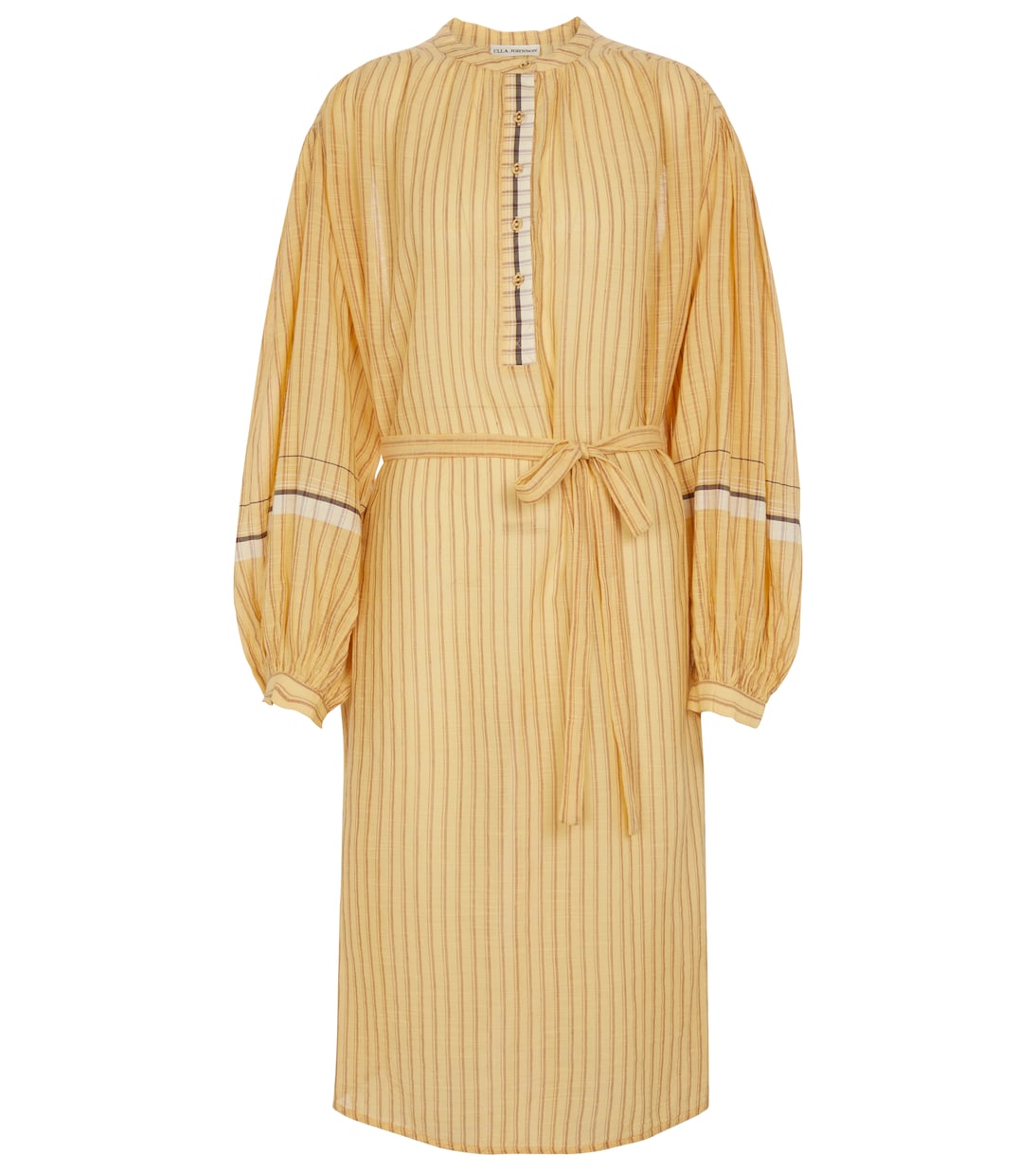 Rabea striped cotton midi dress | Ulla Johnson