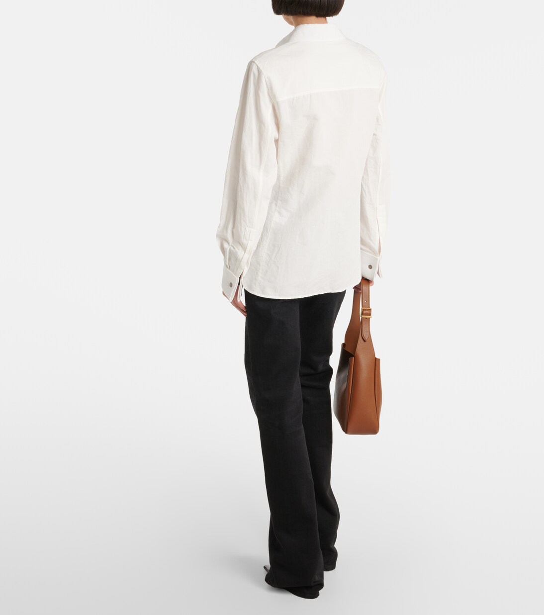 Camicia in cotone e lino | Saint Laurent