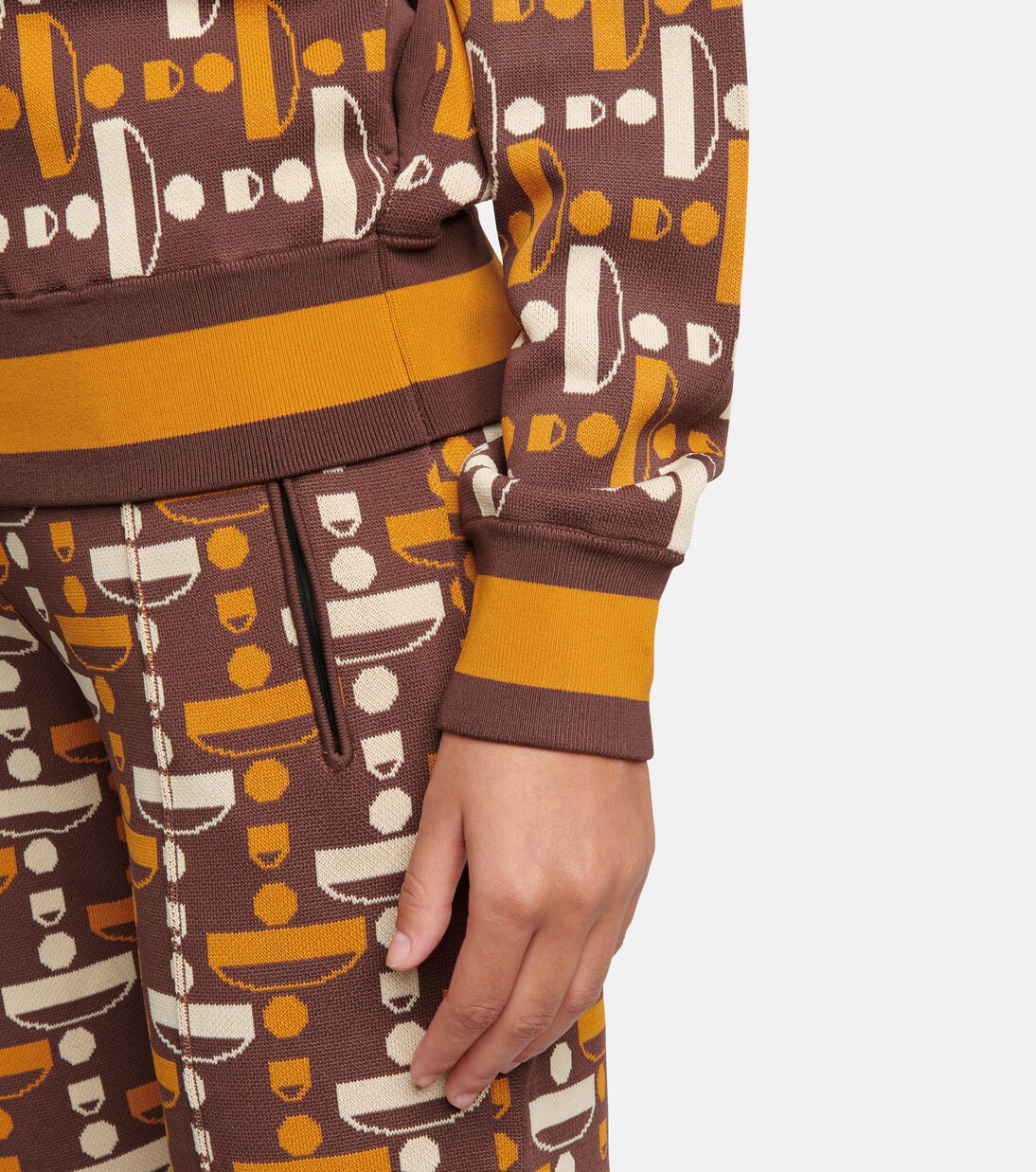 Chaqueta en jacquard con logo | Dodo Bar Or