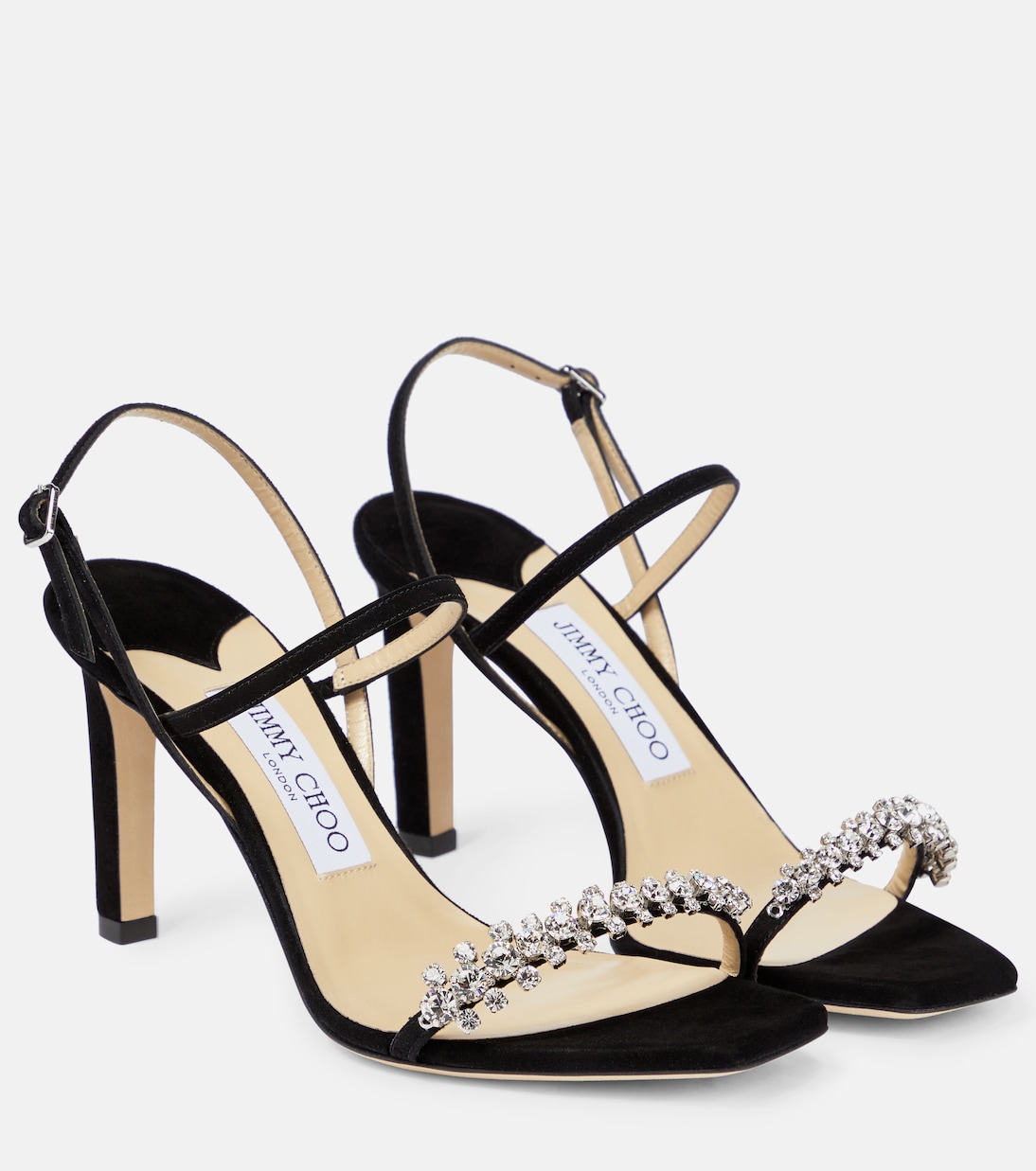 Sandalen Meira 85 aus Veloursleder | Jimmy Choo