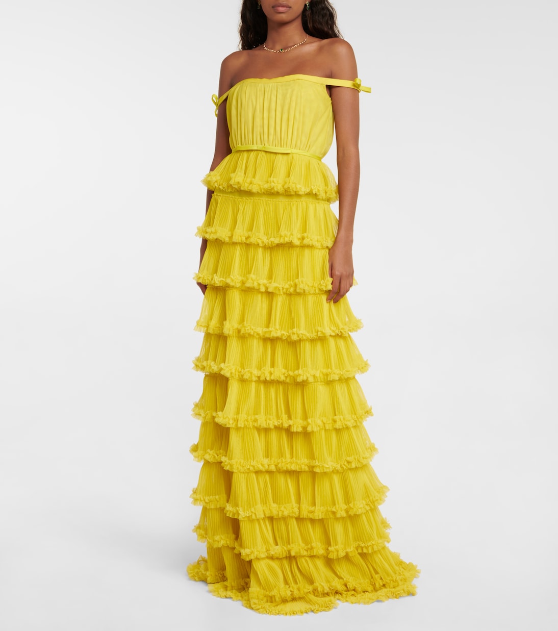 Vestido de fiesta de tul a capas | Giambattista Valli