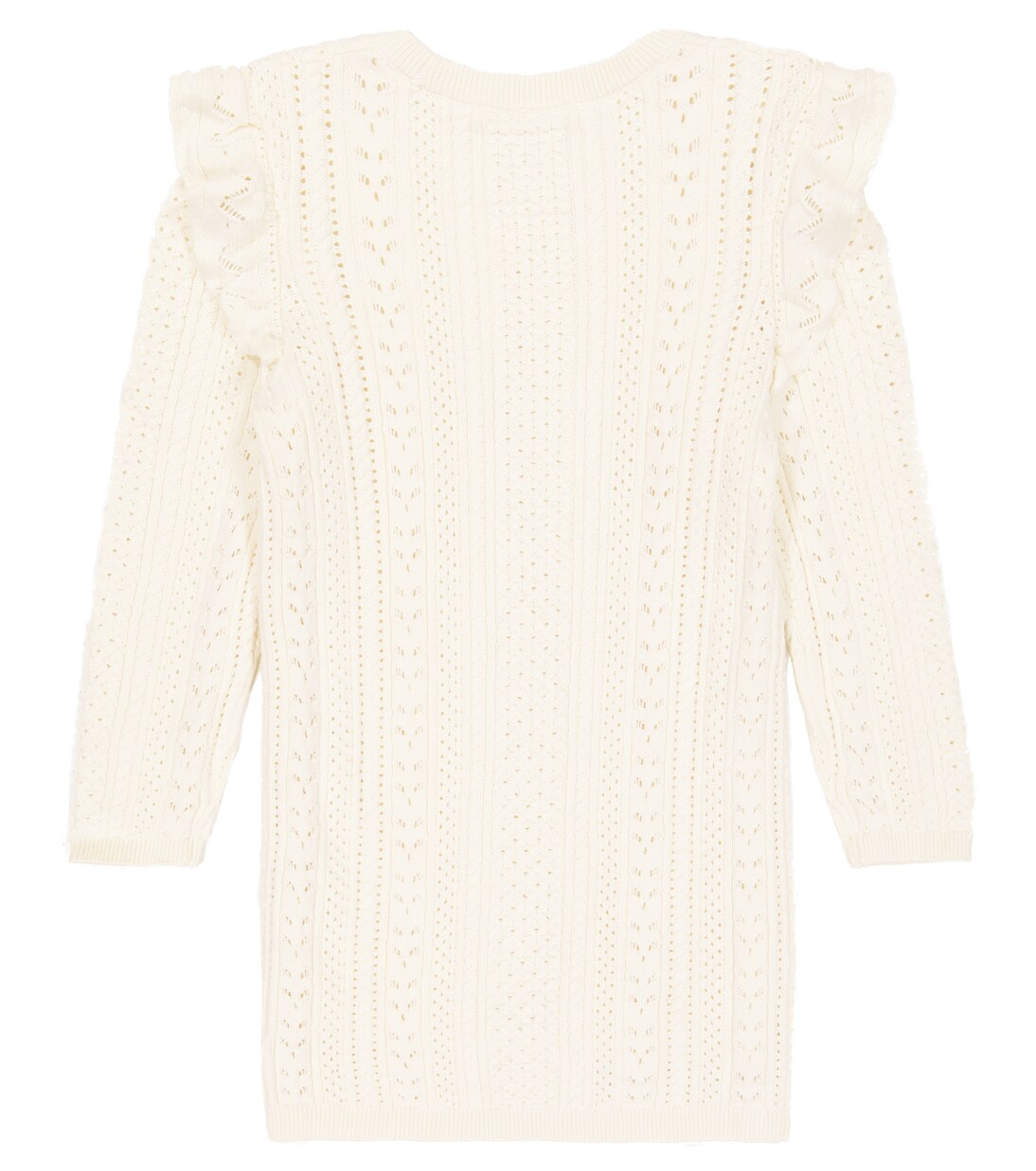 Kleid aus Baumwolle und Wolle | Chloé Kids