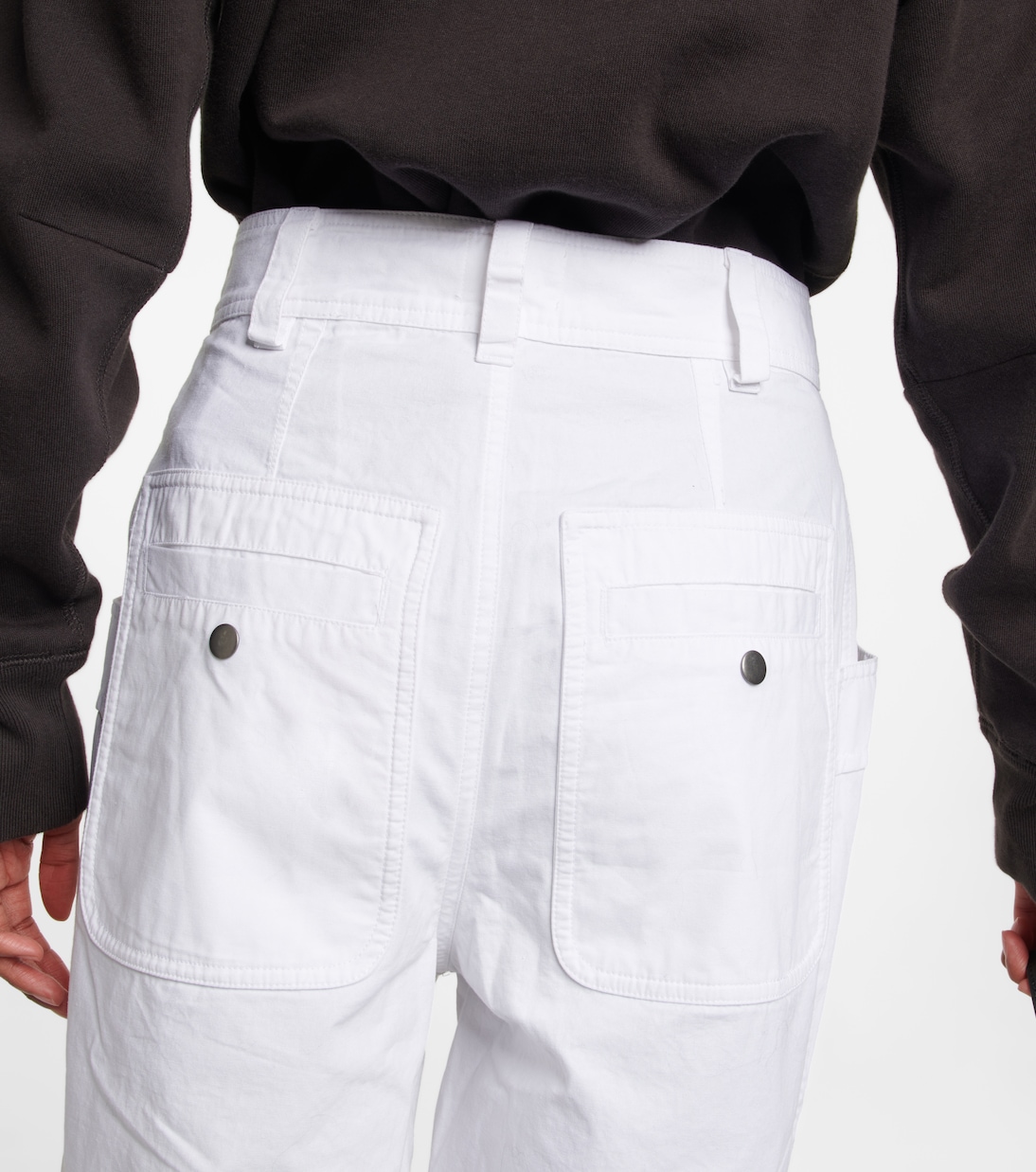 Pantalones Ruby de algodón de tiro alto | Marant Etoile