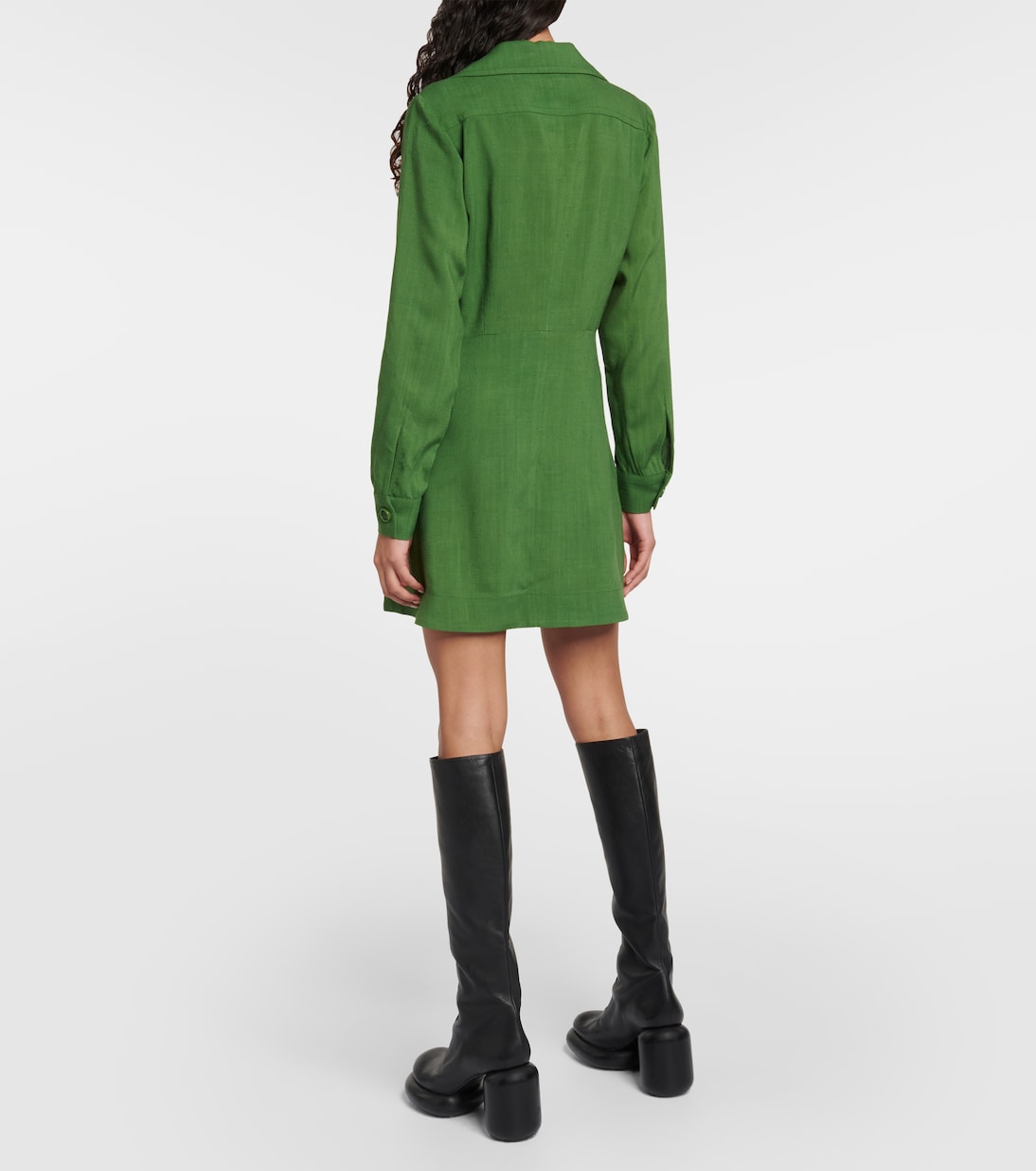 Minikleid aus einem Seidengemisch | Ami Paris