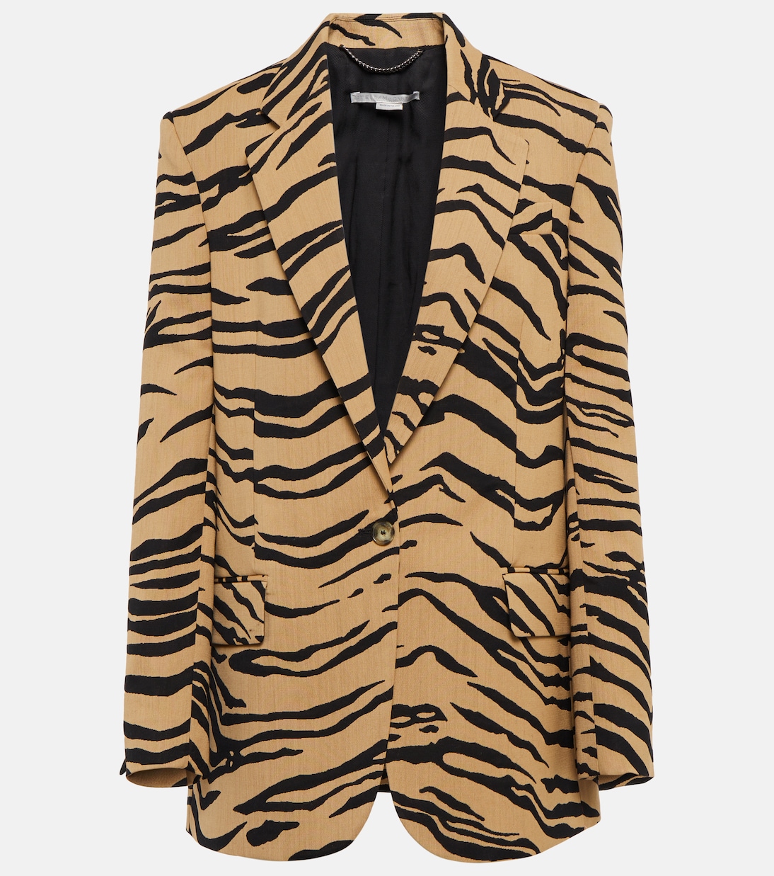 Jacquard wool-blend blazer | Stella McCartney