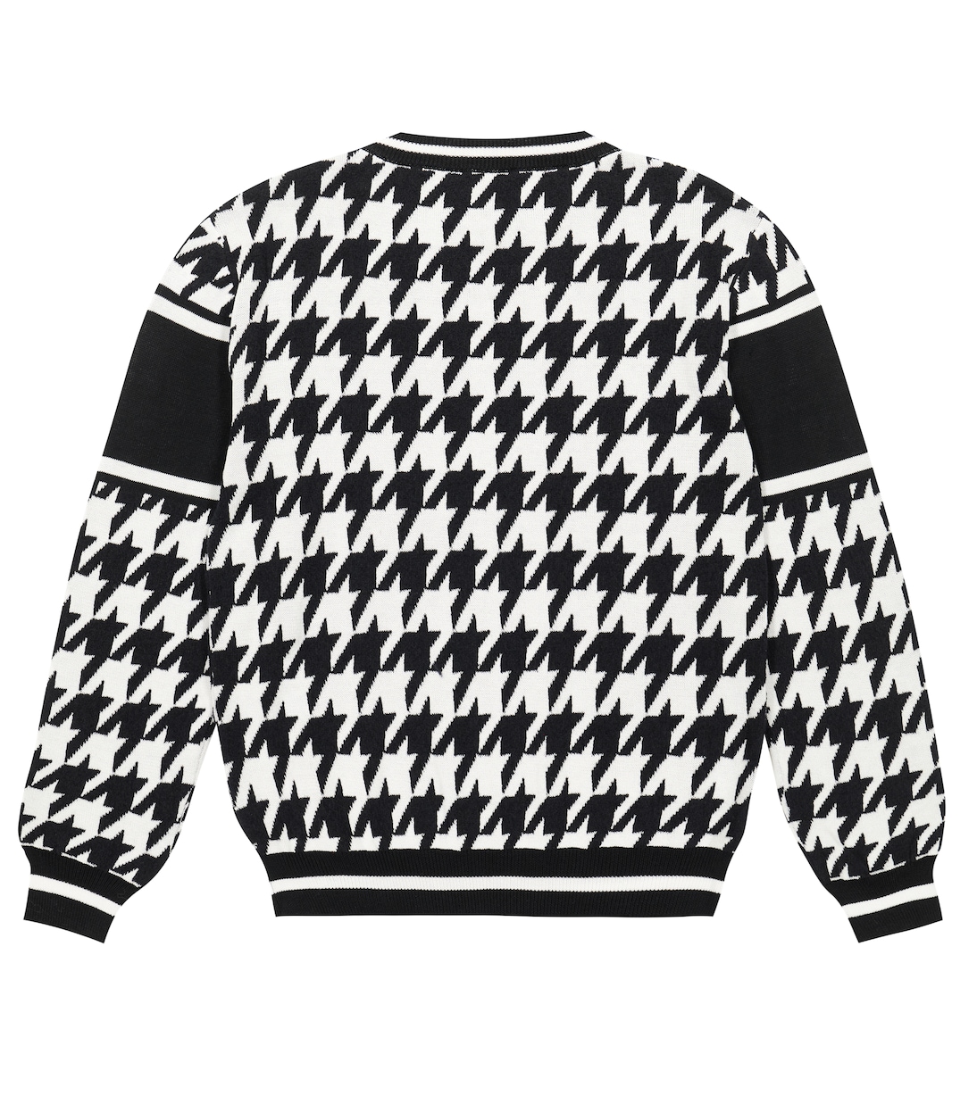 Pullover pied-de-poule con logo | Balmain Kids