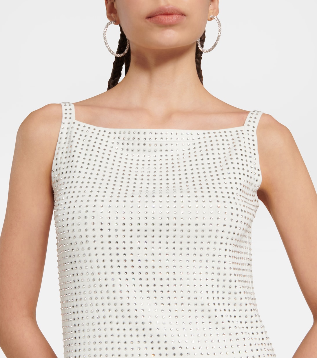 Pelina crystal-embellished minidress | Aya Muse